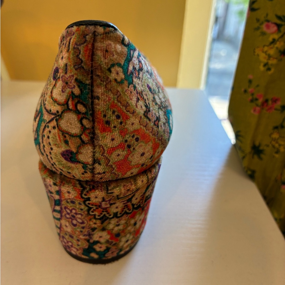 Penelope Chilvers Multicolor Floral Tapestry Loafers - Picture 4 of 4